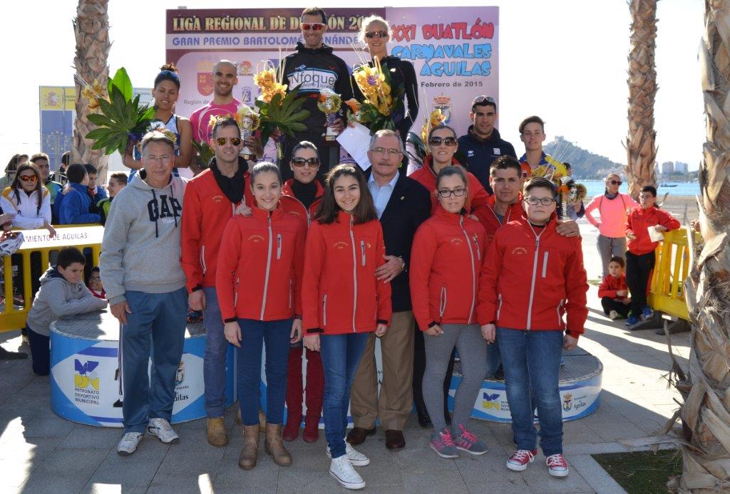 M�s de cuatrocientos deportistas participan en el XXI Duatl�n Carnavales de �guilas
