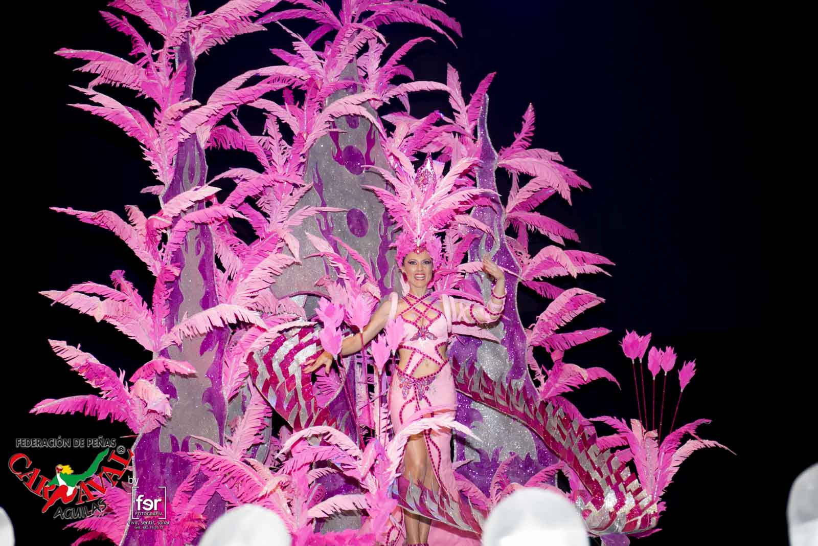 Desenfreno de pluma y lentejuela