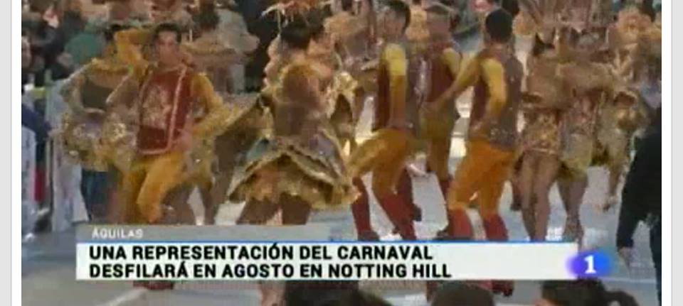 Una Representaci�n de �guilas desfilar� en Agosto en Notting Hill