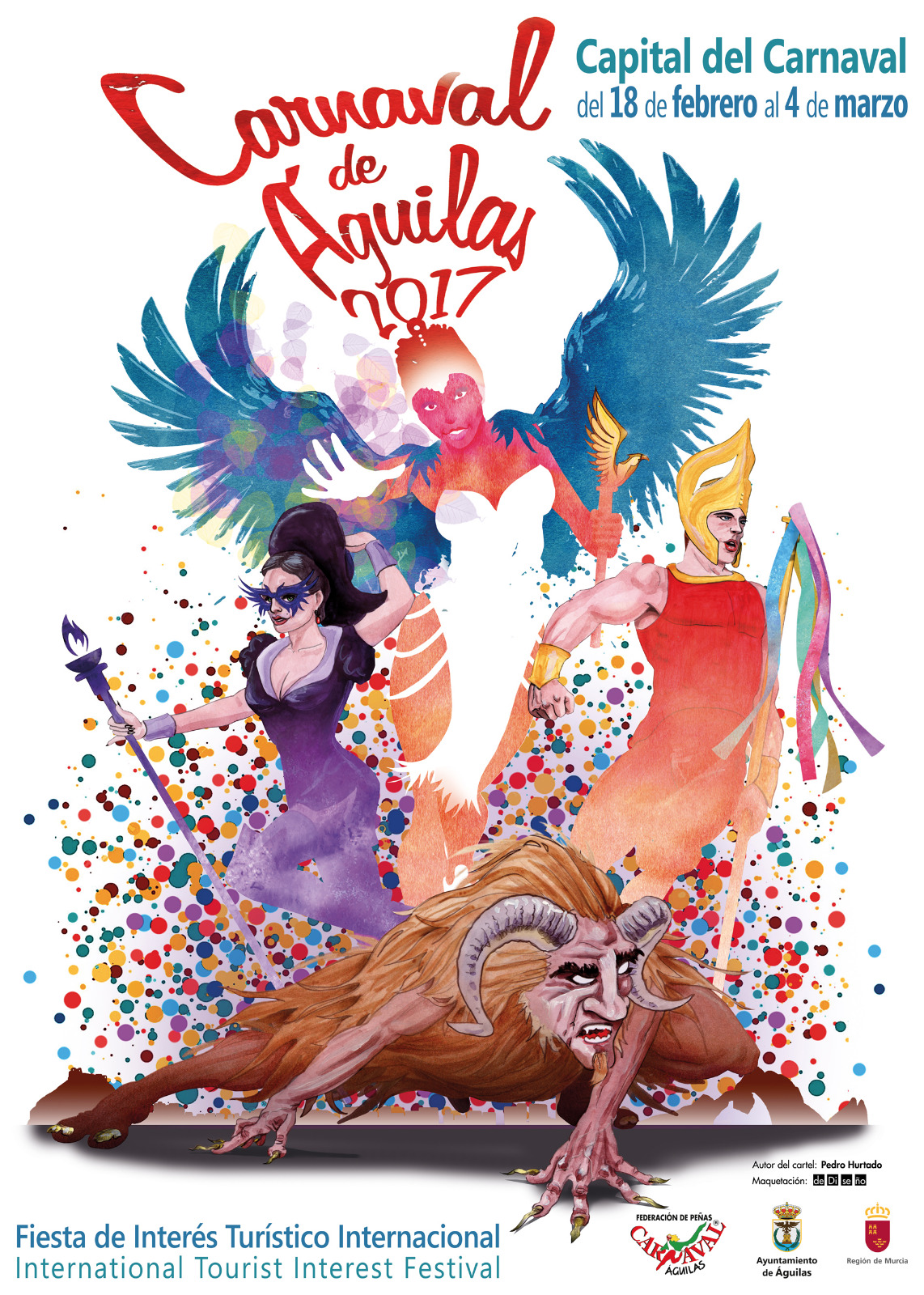 Cartel Anunciador del Carnaval de �guilas 2017