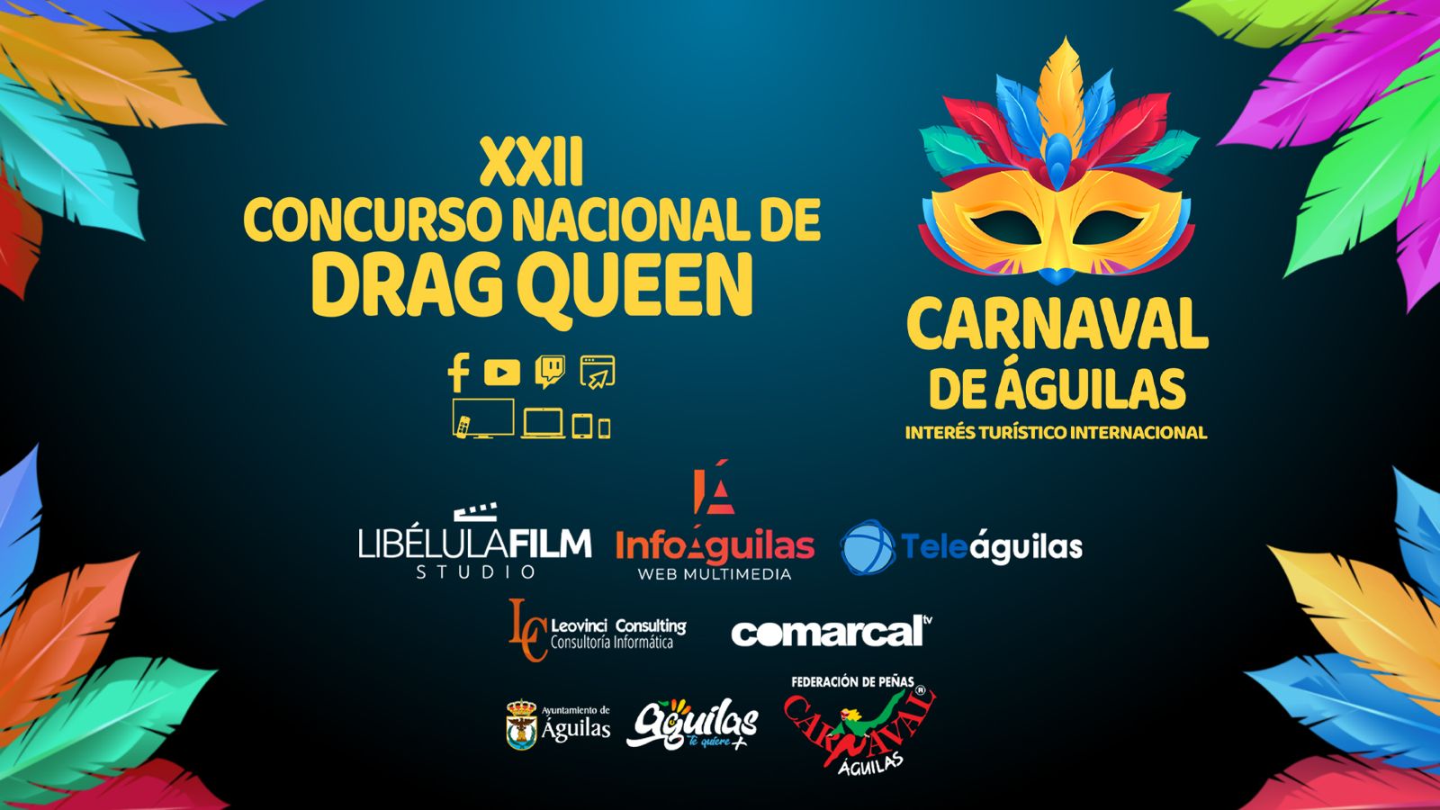 Gala en Directo XXII Concurso Nacional de Drag Queen Carnaval de �guilas 2026